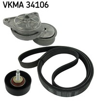 SKF VKMA 34106 Set cinghia con