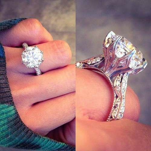 Anello fidanzamento antico - anello,