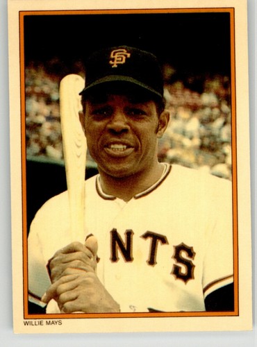 Willie mays 1985 topps circle - mays,